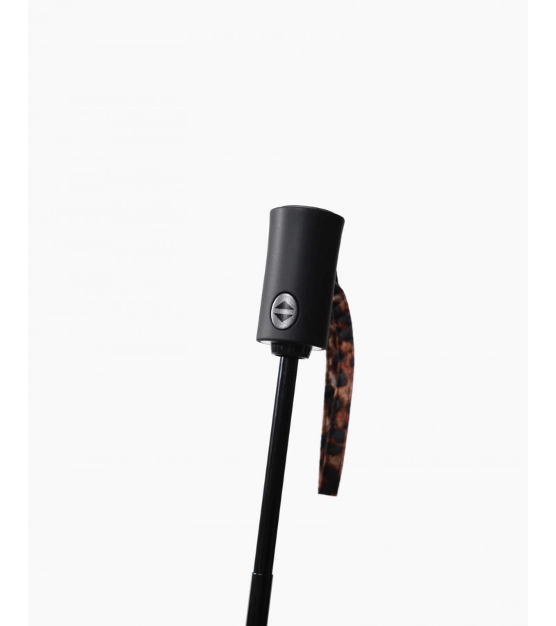 Parachase 3259 Leopar Desenli Otomatik 3 Katlamalı Şemsiye