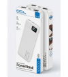 ACL PW-104 10000 mAh LED Göstergeli Çift USB Çıkışlı Taşınabilir Şarj Cihazı (Powerbank) - Beyaz