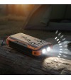 4 Panelli Güneş Enerjili 20000mAh Powerbank – Dahili 4 Kablo, LED El Feneri ve SOS Işığı, 20W Hızlı Şarj Destekli, Suya ve Darbelere Dayanıklı