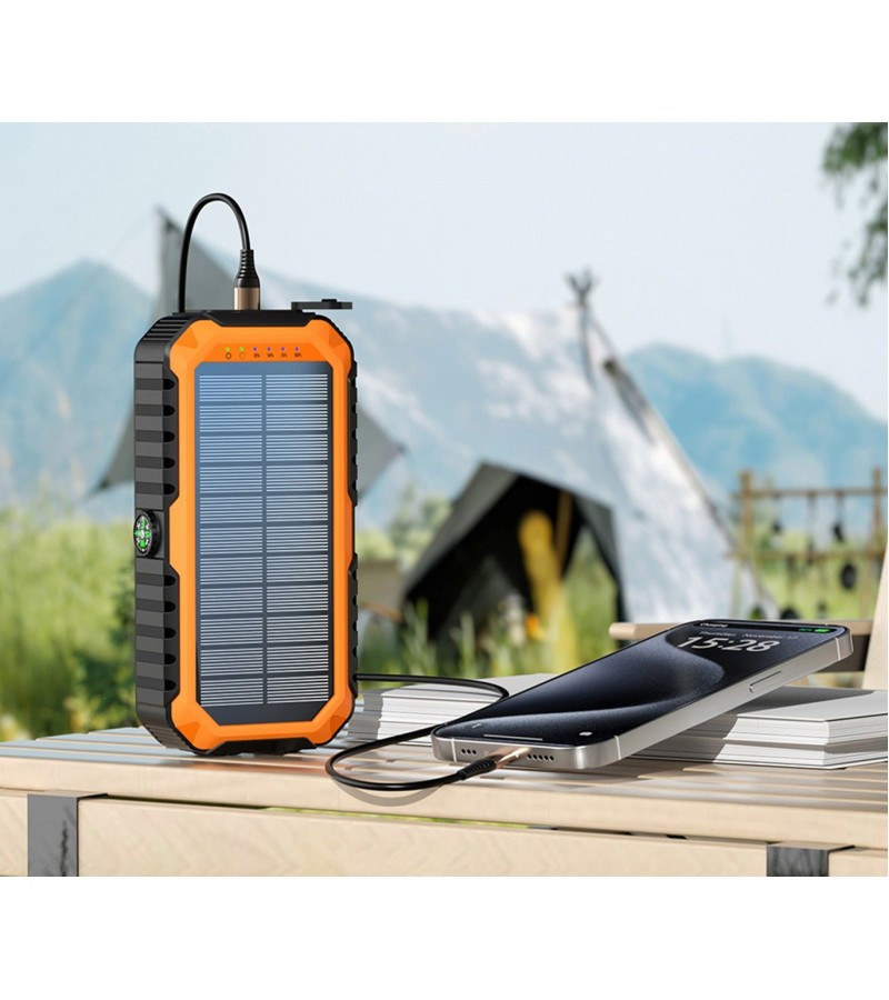 20000mAh Güneş Enerjili Powerbank