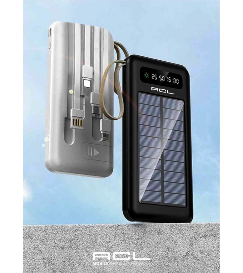 Pw-59 10.000 Mah Solar Powerbank