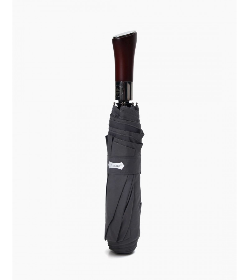 Parachase 3262 Premium Ahşap Saplı Büyük Boy Otomatik 3 Katlamalı Şemsiye