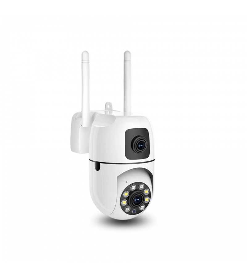 8MP Çift Lensli Wi-Fi Akıllı Güvenlik Kamerası (İki Yönlü Sesli Görüşme & Otomatik Takip Özellikli)
