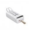 30.000 mAh Hızlı Şarj Powerbank - 22.5W SCP, 20W PD + QC, Dahili USB-C & Lightning Kablolar, USB-C & USB-A Portlu Hızlı Şarj