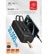 30.000 mAh Hızlı Şarj Powerbank - 22.5W SCP, 20W PD + QC, Dahili USB-C & Lightning Kablolar, USB-C & USB-A Portlu Hızlı Şarj