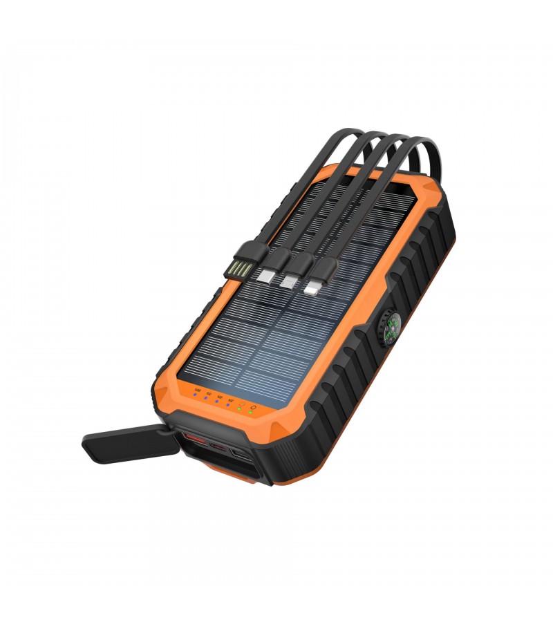 20000mAh Güneş Enerjili Powerbank
