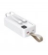 30.000 mAh Hızlı Şarj Powerbank - 22.5W SCP, 20W PD + QC, Dahili USB-C & Lightning Kablolar, USB-C & USB-A Portlu Hızlı Şarj