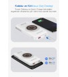 10.000 mAh Powerbank – Kablosuz Şarjlı, Dahili Kablolu, 22.5W SCP + 20W PD Hızlı Şarj, USB-A/Lightning/Type-C Portlu, Stand Özellikli