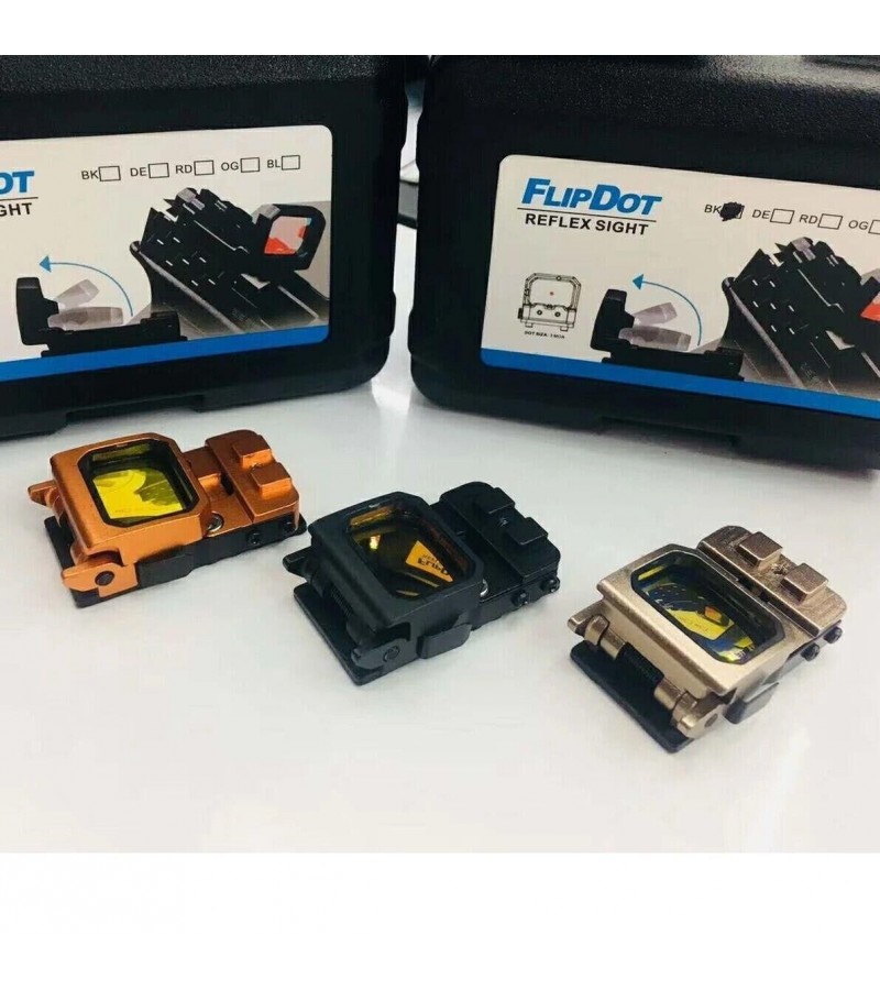 Vism Flipdot Reflex M2 Red Dot Sight - Katlanabilir Optik, Tabanca için 22mm Reflex Nişangâh
