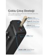 30.000 mAh Hızlı Şarj Powerbank - 22.5W SCP, 20W PD + QC, Dahili USB-C & Lightning Kablolar, USB-C & USB-A Portlu Hızlı Şarj