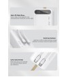 30.000 mAh Hızlı Şarj Powerbank - 22.5W SCP, 20W PD + QC, Dahili USB-C & Lightning Kablolar, USB-C & USB-A Portlu Hızlı Şarj