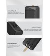 50.000 mAh Hızlı Şarj Powerbank - 22.5W SCP, 20W PD + QC, Dahili USB-C & Lightning Kablolar, USB-C & USB-A Portlu Hızlı Şarj