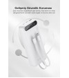 20.000 mAh Hızlı Şarj Powerbank - 22.5W SCP, 20W PD + QC, Dahili USB-C & Lightning Kablolar, USB-C & USB-A Portlu Hızlı Şarj